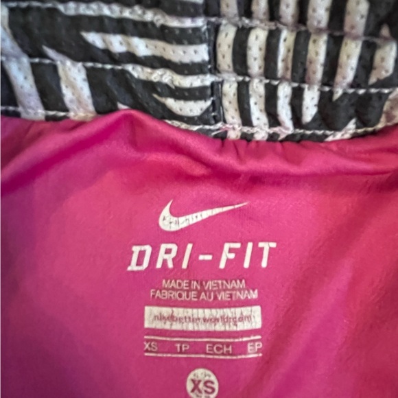Nike Pink and Black Athletic Shorts - Picture 3 of 4